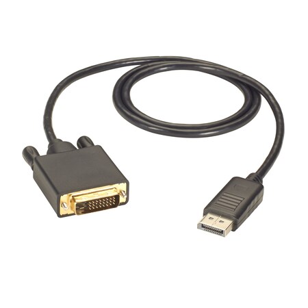 BLACK BOX Displayport To Dvi Cable, Mm, 3-Ft. (0.9 EVNDPDVI-0003-MM